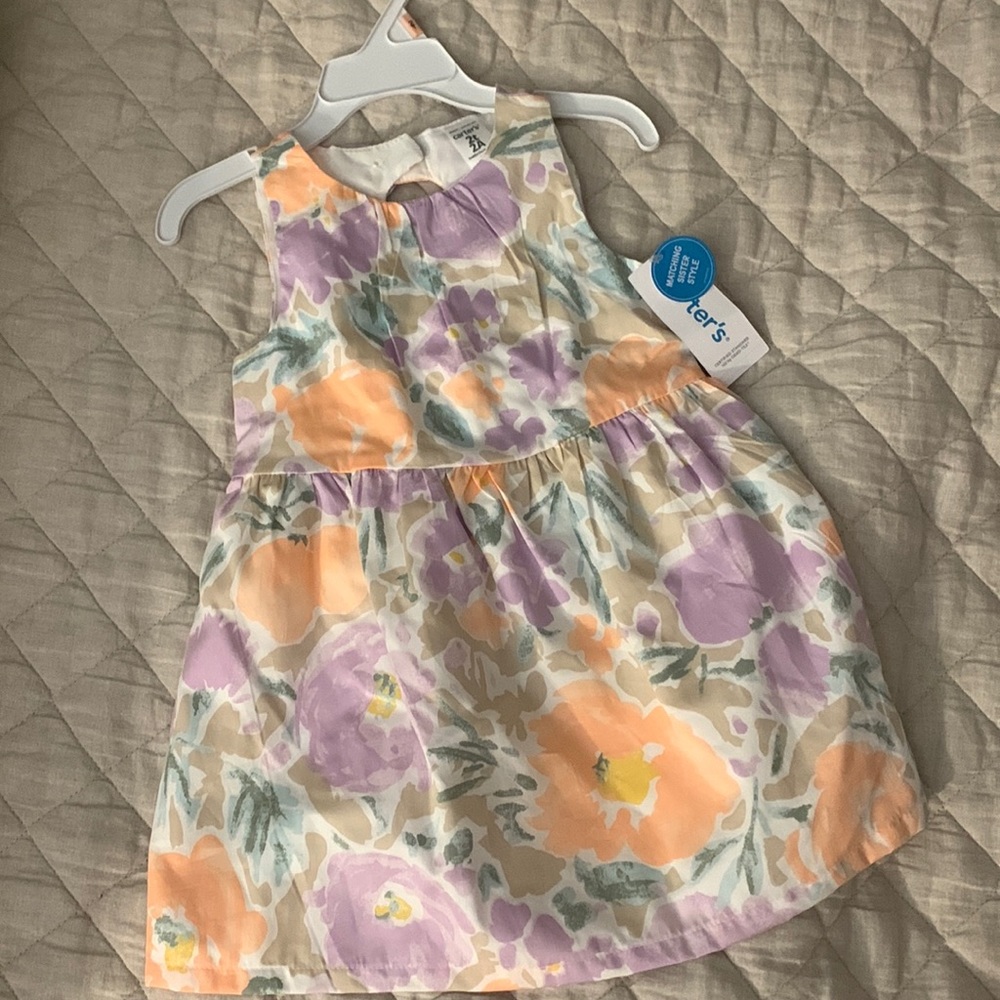 NWT Carters 2T spring dress